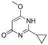 4(1H)-pyrimidinone, 2-cyclopropyl-6-methoxy-(9ci) Structure,70058-41-2Structure