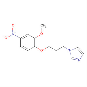 1-[3-(2-Methoxy-4-nitro-phenoxy)-propyl]-1h-imidazole Structure,700804-25-7Structure