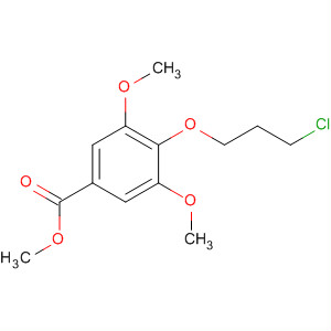 4-(3-Chloro-propoxy)-3,5-dimethoxy-benzoic acid methyl ester Structure,700804-46-2Structure