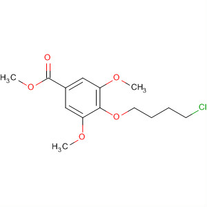 4-(4-Chloro-butoxy)-3,5-dimethoxy-benzoic acid methyl ester Structure,700804-47-3Structure