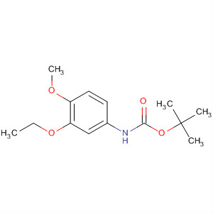 (3-Ethoxy-4-methoxy-phenyl)-carbamic acid tert-butyl ester Structure,700804-58-6Structure