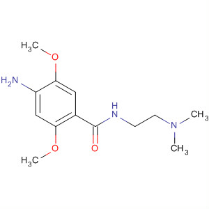 4-氨基-n-(2-二甲基氨基乙基)-2,5-二甲氧基-苯甲酰胺结构式_700804-68-8结构式