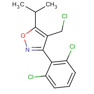 4-(Chloromethyl)-3-(2,6-dichlorophenyl)-5-isopropylisoxazole Structure,700835-81-0Structure