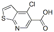 4-Chlorothieno[2,3-b]pyridine-5-carboxylic acid Structure,700844-19-5Structure