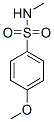 4-Methoxy-N-methylbenzenesulphonamide Structure,7010-86-8Structure