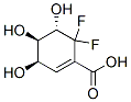 (3r,4r,5s)-(9ci)-6,6-二氟-3,4,5-三羟基-1-环己烯-1-羧酸结构式_701211-73-6结构式