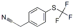 4-(Trifluoromethylthio)phenylacetonitrile Structure,70124-90-2Structure