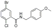 4-Methoxybenzyl5-bromo-2-chlorobenzamide Structure,701255-27-8Structure