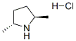 (-)-(2R,5r)-2,5-dimethylpyrrolidine hydrochloride Structure,70144-18-2Structure