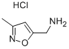 (3-Methylisoxazol-5-yl)methanaminehydrochloride Structure,70183-89-0Structure