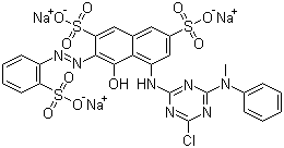 Reactive red 24 Structure,70210-20-7Structure