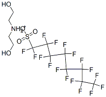 Bis(2-hydroxyethyl)ammonium perfluorooctanesulfonate Structure,70225-14-8Structure