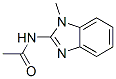 (9ci)-n-(1-甲基-1H-苯并咪唑-2-基)-乙酰胺结构式_7035-71-4结构式