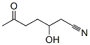 Heptanenitrile, 3-hydroxy-6-oxo-(9ci) Structure,70367-36-1Structure