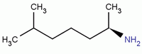 (R)-2-氨基-6-甲基庚烷结构式_70419-11-3结构式