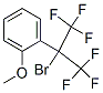 2-溴-1,1,1,3,3,3-六氟-2-甲氧基苯基丙烷结构式_70430-22-7结构式