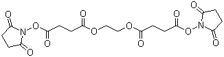 Ethylene glycol bis(succinic acid n-hydrosuccinimide ester) Structure,70539-42-3Structure