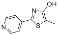 5-Methyl-2-(4-pyridinyl)-1,3-thiazol-4-ol Structure,70547-50-1Structure