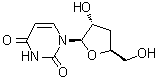 MPB 3-脱氧尿苷结构式_7057-27-4结构式