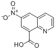 6-Nitro-8-quinolinecarboxylic acid Structure,70585-52-3Structure