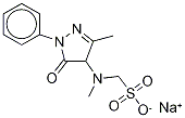 1-[(4,5-Dihydro-3-methyl-5-oxo-1-phenyl-1h-pyrazol-4-yl)methylamino]methanesulfonic acid sodium salt Structure,705941-70-4Structure