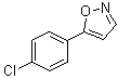 5-(4-Chlorophenyl)isoxazole Structure,7064-32-6Structure