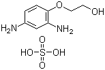 2,4-二氨基苯氧基乙醇硫酸盐结构式_70643-20-8结构式