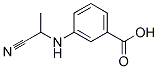 (9ci)-3-[(1-氰基乙基)氨基]-苯甲酸结构式_70667-83-3结构式
