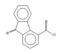 9-Fluorenone-4-carbonyl chloride Structure,7071-83-2Structure