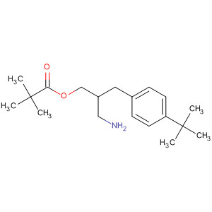 N-[2-(4-tert-butylbenzyl)-3-pivaloyloxy-propyl]hydroxylamine Structure,708261-27-2Structure