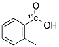 邻甲基苯甲酸-13C1结构式_70838-82-3结构式