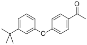 1-[4-(3-Tert-butyl-phenoxy)-phenyl]-ethanone Structure,70945-85-6Structure