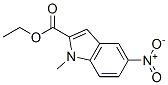 Ethyl 1-methyl-5-nitro-1h-indole-2-carboxylate Structure,71056-57-0Structure