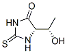 [s-(r*,r*)]-(9ci)-5-(1-羟基乙基)-2-硫氧代-4-咪唑啉酮结构式_71068-21-8结构式