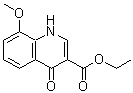 Ethyl 8-methoxy-4-oxo-1,4-dihydroquinoline-3-carboxylate Structure,71082-34-3Structure