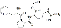 H-D-Phe-Pro-Arg-chloromethylketone trifluoroacetate salt Structure,71142-71-7Structure