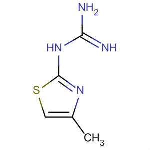 N-(4-methyl-2-thiazolyl)guanidine Structure,7120-01-6Structure