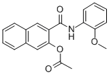 2-(N-o-methoxyphenyl)carbamoyl-3-naphthylacetate Structure,7128-79-2Structure