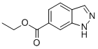 1H-indazole-6-carboxylic acid ethyl ester Structure,713-09-7Structure