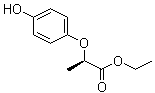 Ethyl (r)-(+)-2-(4-hydroxyphenoxy)propionate Structure,71301-98-9Structure