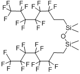 Bis(tridecafluoro-1,1,2,2-tetrahydrooctyl)tetramethyldisiloxane Structure,71363-70-7Structure