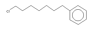 1-Chloro-7-phenylheptane Structure,71434-47-4Structure