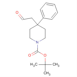 Tert-butyl 4-(2-oxoethyl)-4-phenylpiperidine-1-carboxylate Structure,716358-35-9Structure