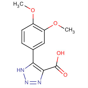 5-(3,4-Dimethoxyphenyl)-3h-1,2,3-triazole-4-carboxylic acid Structure,716361-81-8Structure