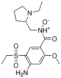 4-氨基-n-[(1-乙基-2-吡咯烷)甲基]-5-(乙基磺酰基)-
2-甲氧基苯甲酰胺 n-氧化物结构式_71676-01-2结构式