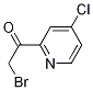 2-Bromo-1-(4-chloropyridin-2-yl)ethanone Structure,718595-36-9Structure