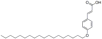 4-N-octadecyloxycinnamic acid Structure,71931-27-6Structure