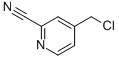 4-(Chloromethyl)pyridine-2-carbonitrile Structure,71935-33-6Structure