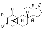 (19,19-<Sup>2</sup>h<sub>2</sub>)-5,19-cycloandrostane-3,17-dione Structure,71995-57-8Structure