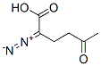 Hexanoic acid, 2-diazo-5-oxo- Structure,7200-17-1Structure